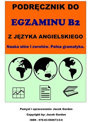 cover image of Podręcznik do egzaminu B2 z języka angielskiego